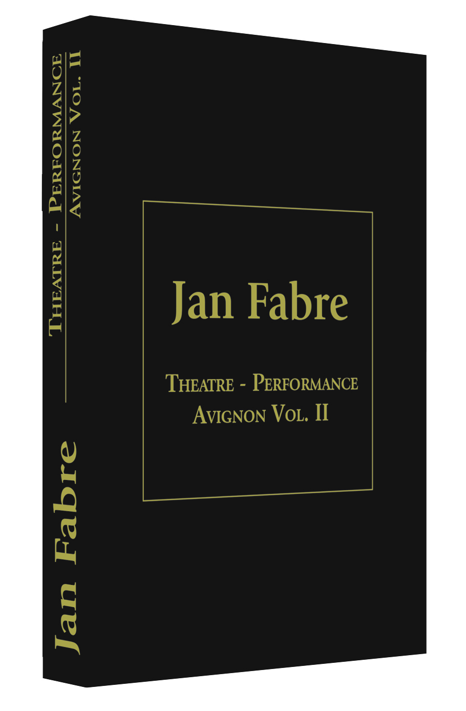 JAN FABRE THEATRE PERFORMANCE FESTIVAL AVIGNON 2 - 4 DVD