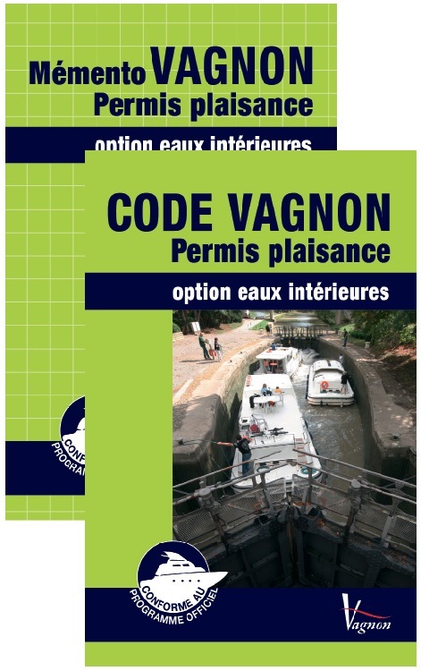 CODE VAGNON PERMIS PLAISANCE OPTION EAUX INTERIEURES + MEMENTO