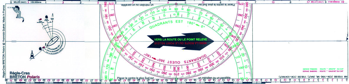 Règle Cras Tricolore Type Polaris