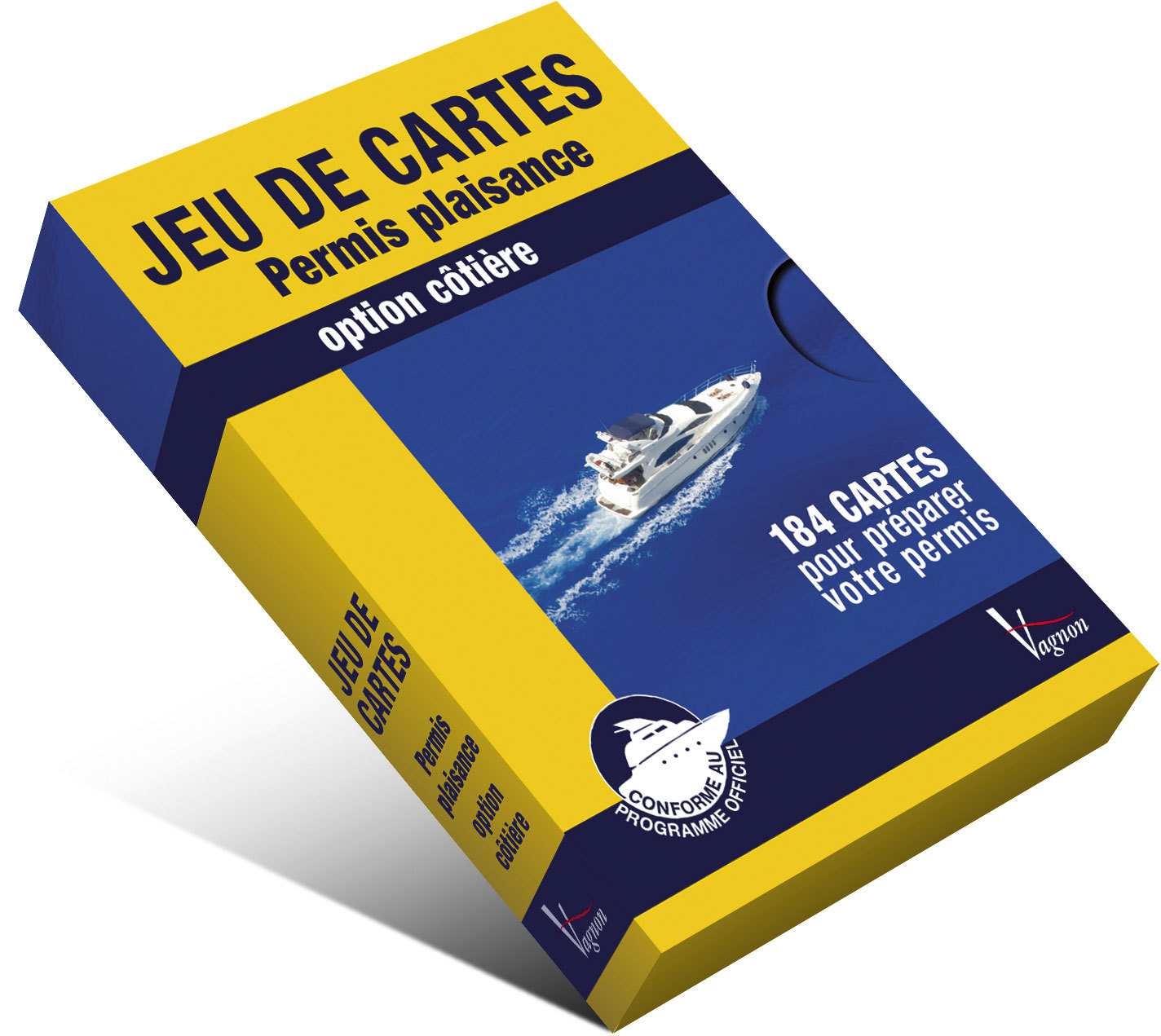 JEU DE CARTES PERMIS PLAISANCE OPTION COTIERE