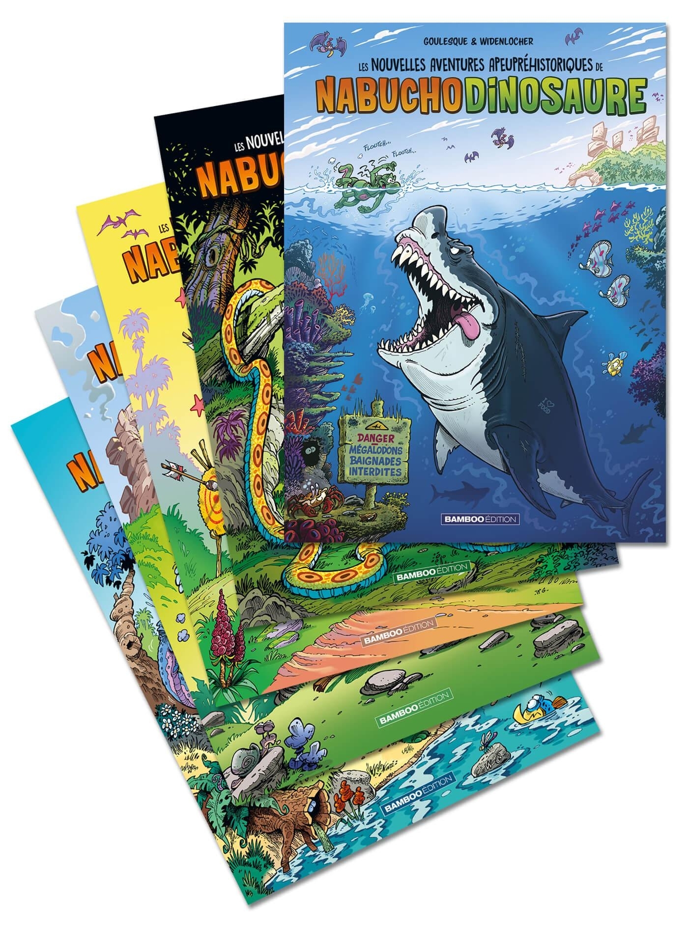 Les Nouvelles aventures de Nabuchodinosaure - Pack 5 ex. fonds 2023