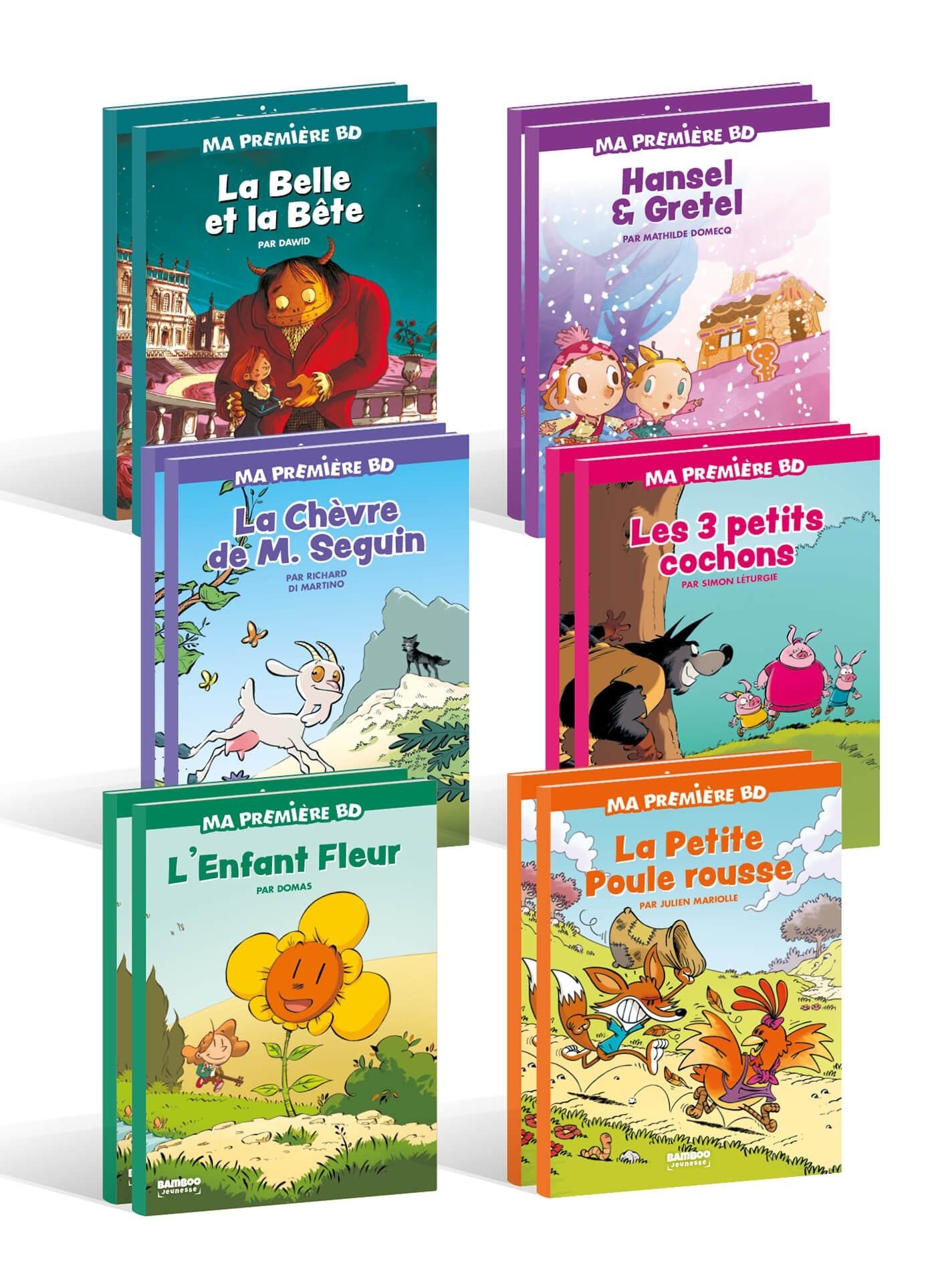 Pouss de Bamboo - pack 12 ex 2025