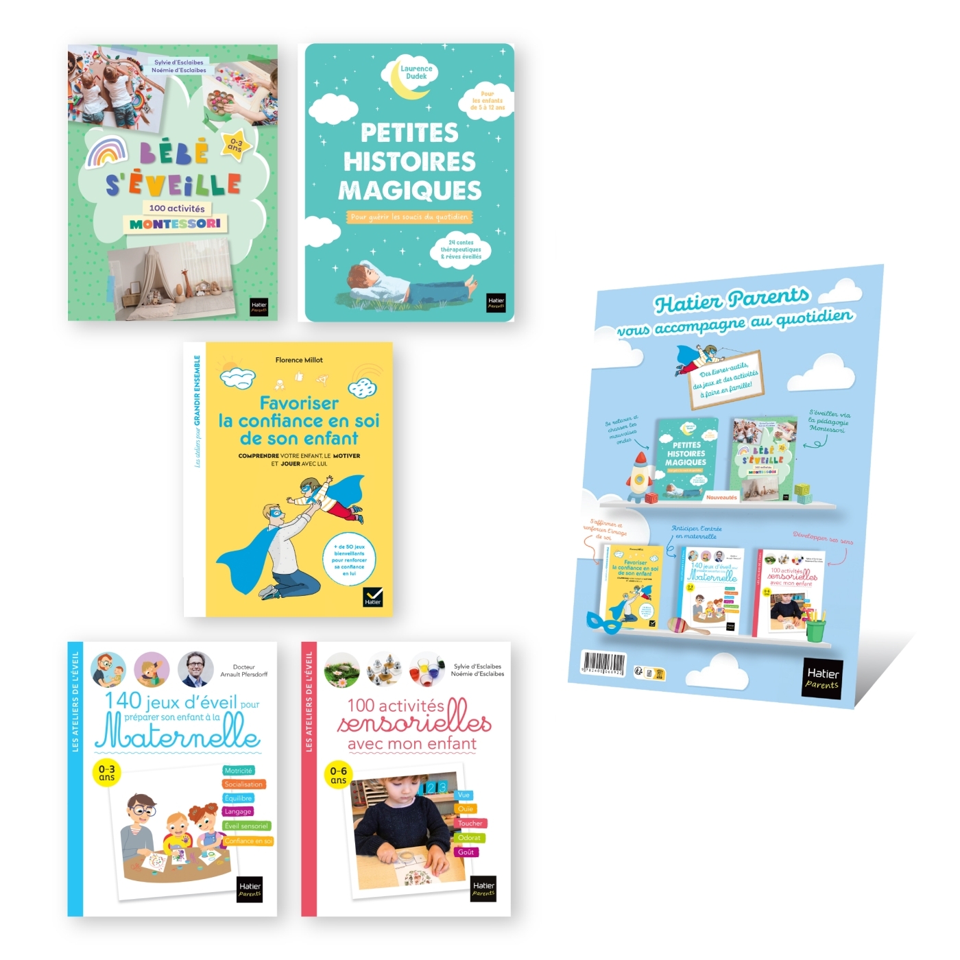 Colis vrac Puériculture 12 ex + chevalet