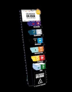 PLV Calendrier Jour après jour -  cap 52 ex