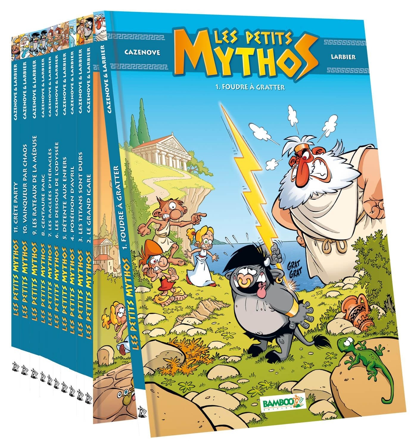 Les Petits Mythos - Pack 11 ex. fonds 2021