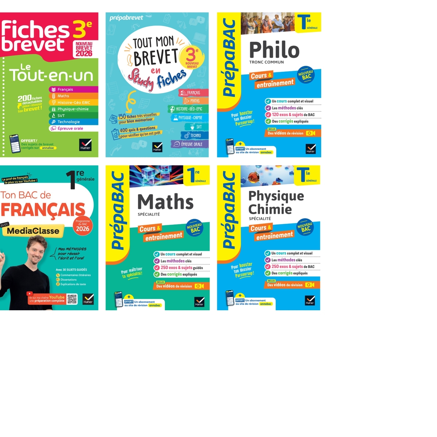 Colis Examens indispensables 35 ex