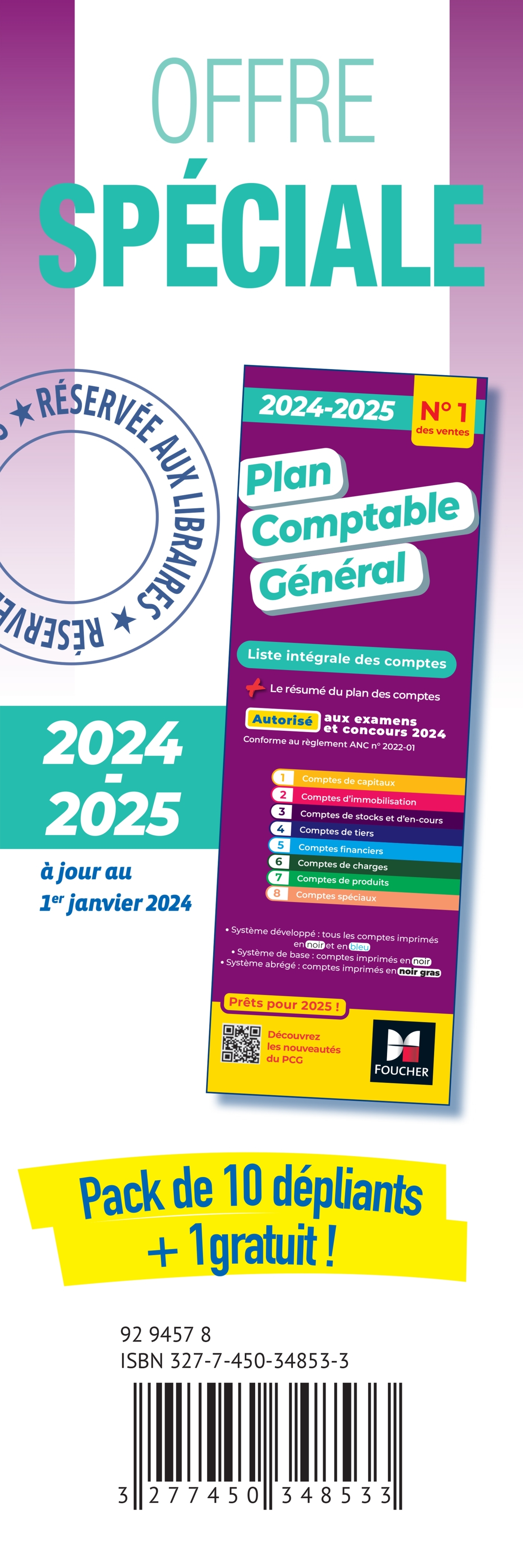 Pack PCG 2024-2025 - 10 ex + 1