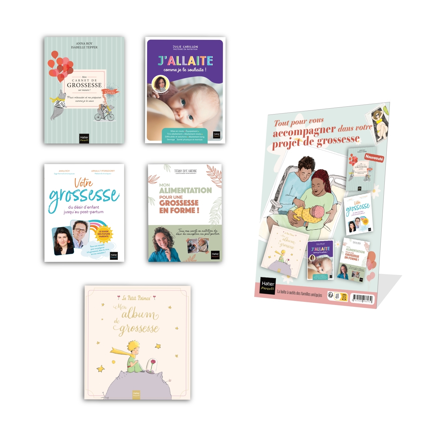 Colis prépa proj Grossesse 10ex + Chev.