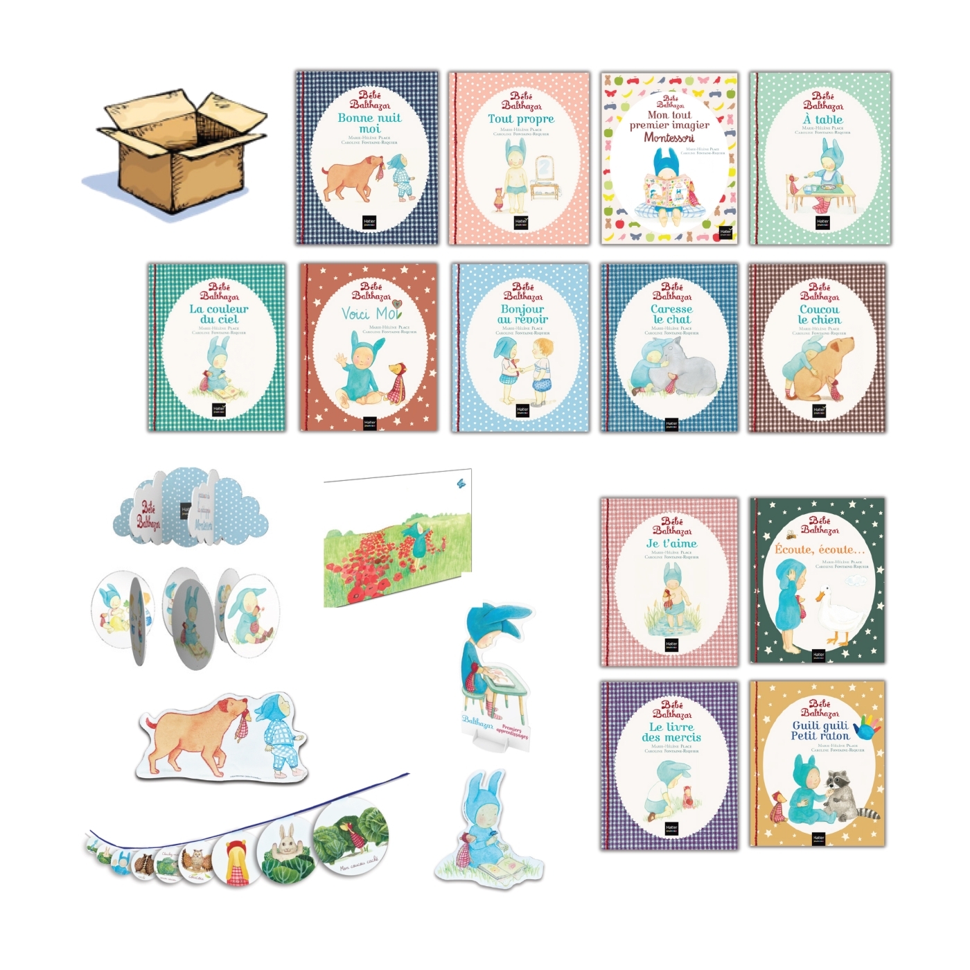 Colis vrac BB Balthazar + Déco - 20 ex