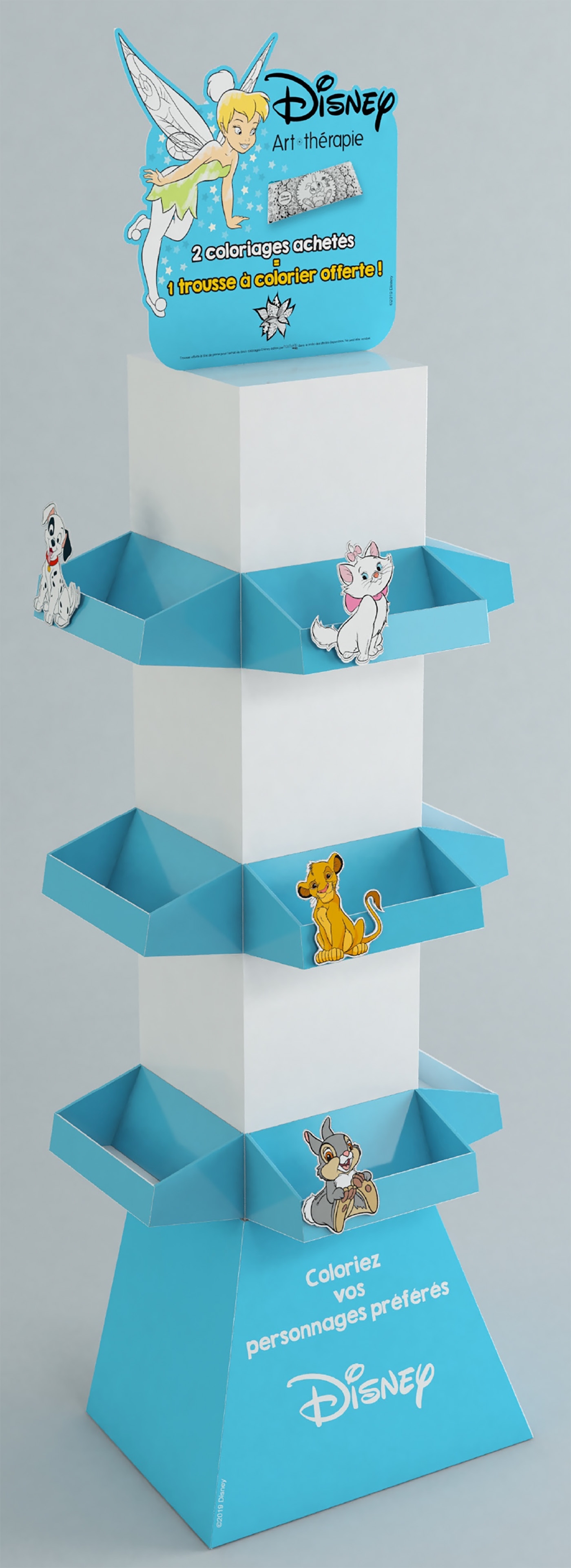 Box 43 vol. OP ART THERAPIE DISNEY JUIN 19