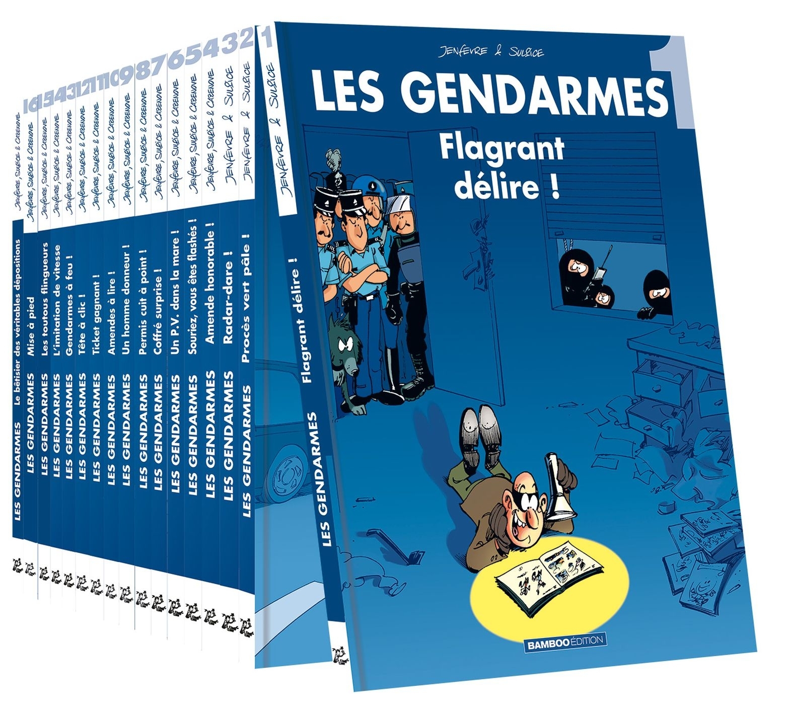 Les Gendarmes - Pack 16 ex. fonds 2021