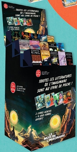 Présentoir lutrin 60LP Littérature imaginaire 2025