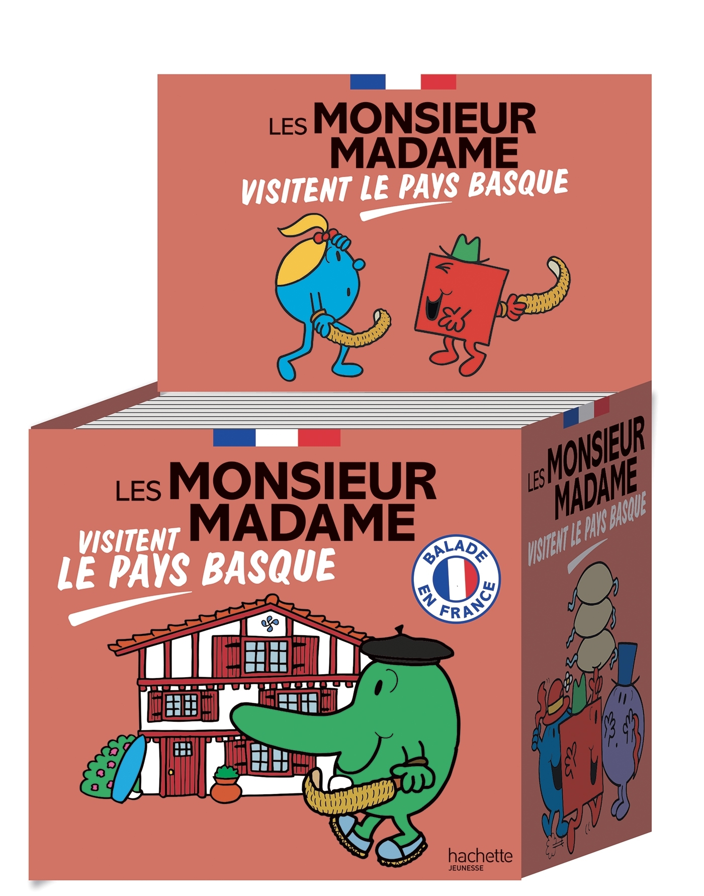 Boîte 20 ex Les Monsieur Madame visitent le Pays Basque