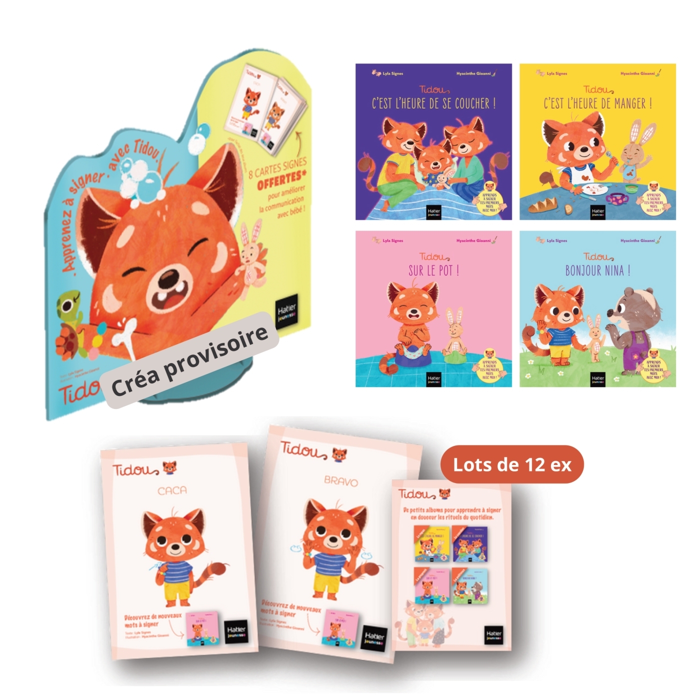 Colis Tidou + Silhouette + Prime - 10 ex