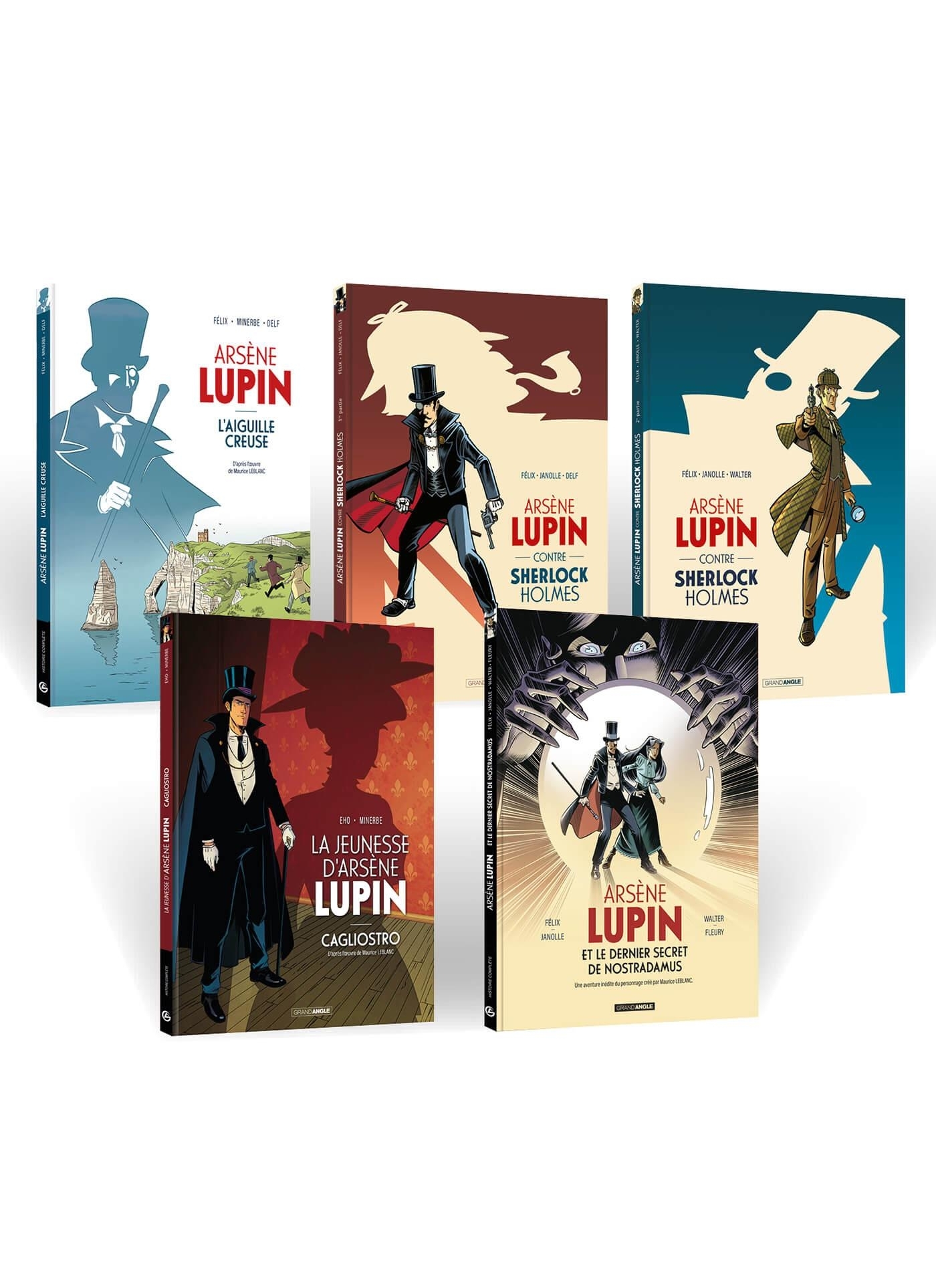 Arsène Lupin - pack 5 ex