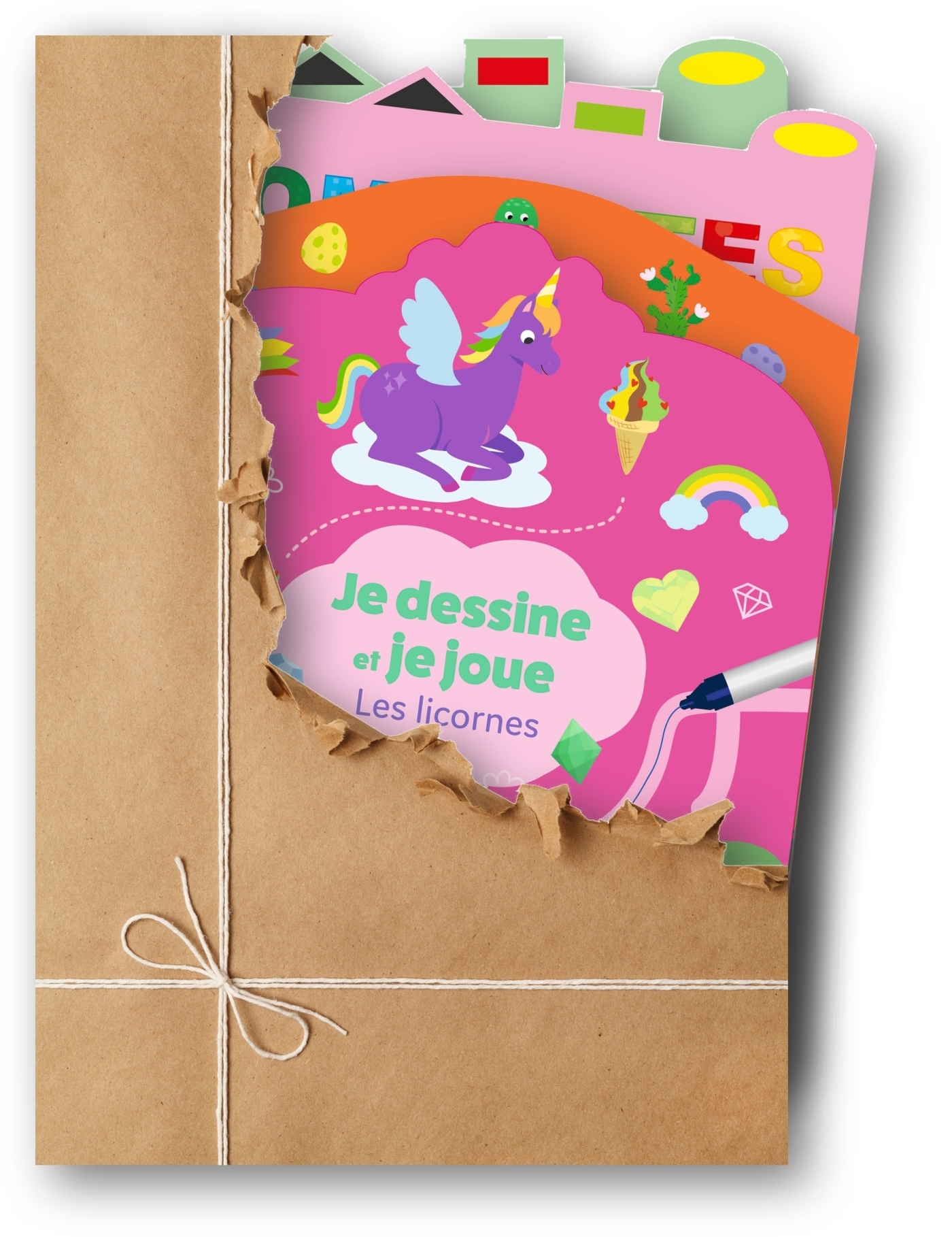 Pack Activités LDS J'apprends en jouant/Gommettes en folie 20 ex 2025