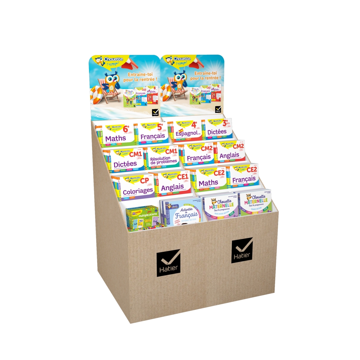 Box Chouette Vacances Auchan 160 ex