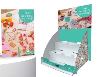 DISPLAY 35 EX + 1 PANNEAU ATELIERS CREATIFS F22