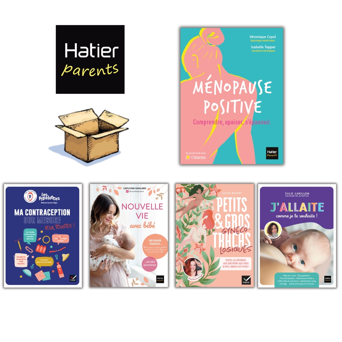 Colis Bien-être et santé des femmes - 11 ex