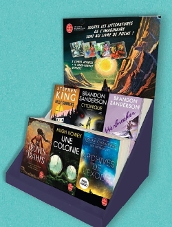 Display de comptoir 24LP Littérature imaginaire 2025