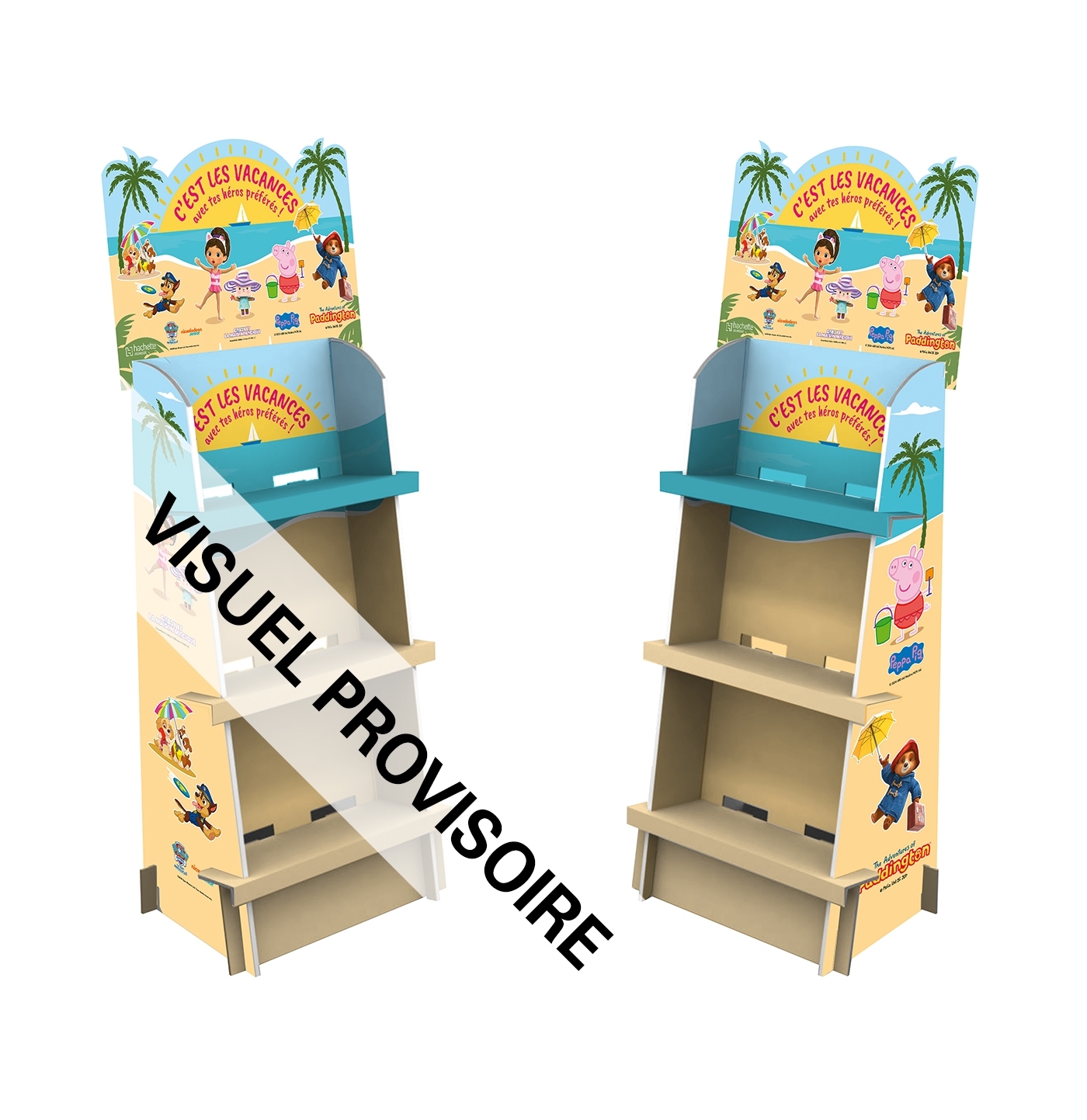 COLONNE PT LDS SM 64 EX OP DEPART EN VACANCES + JEUX DE CARTES JUIN 2025