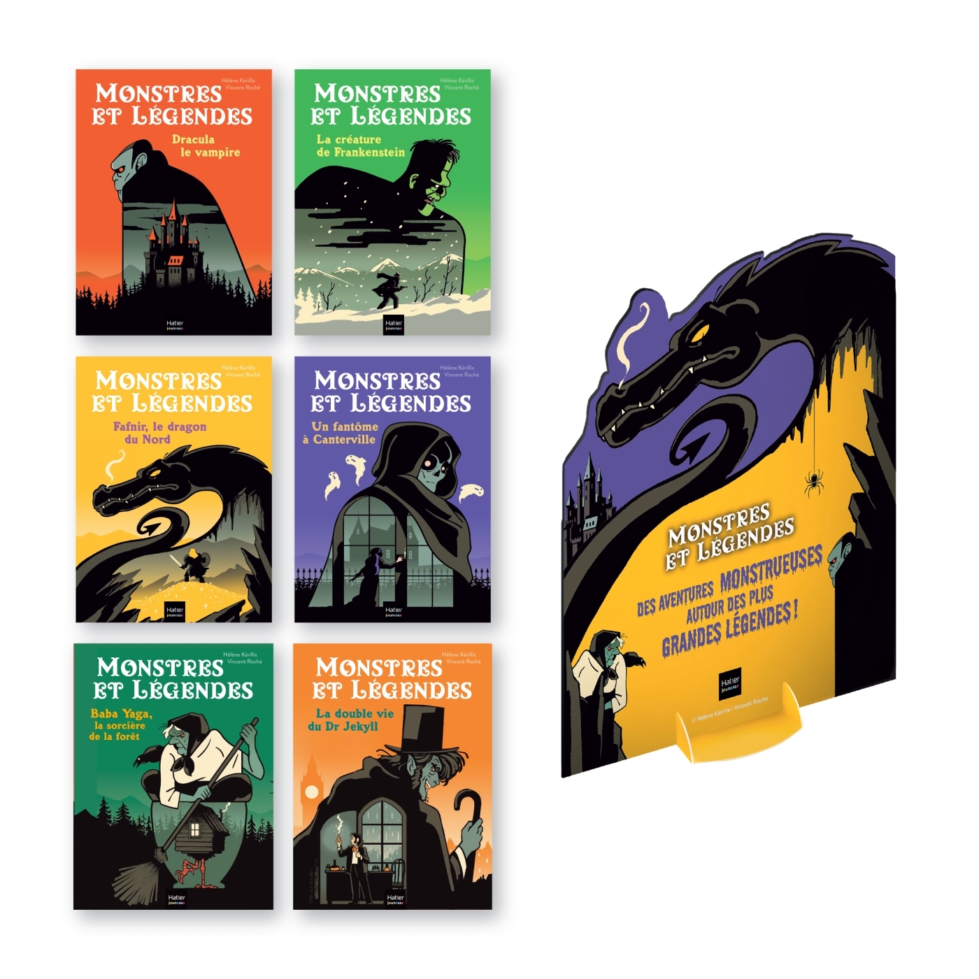 Colis Monstres Légendes 14ex+Silhouette