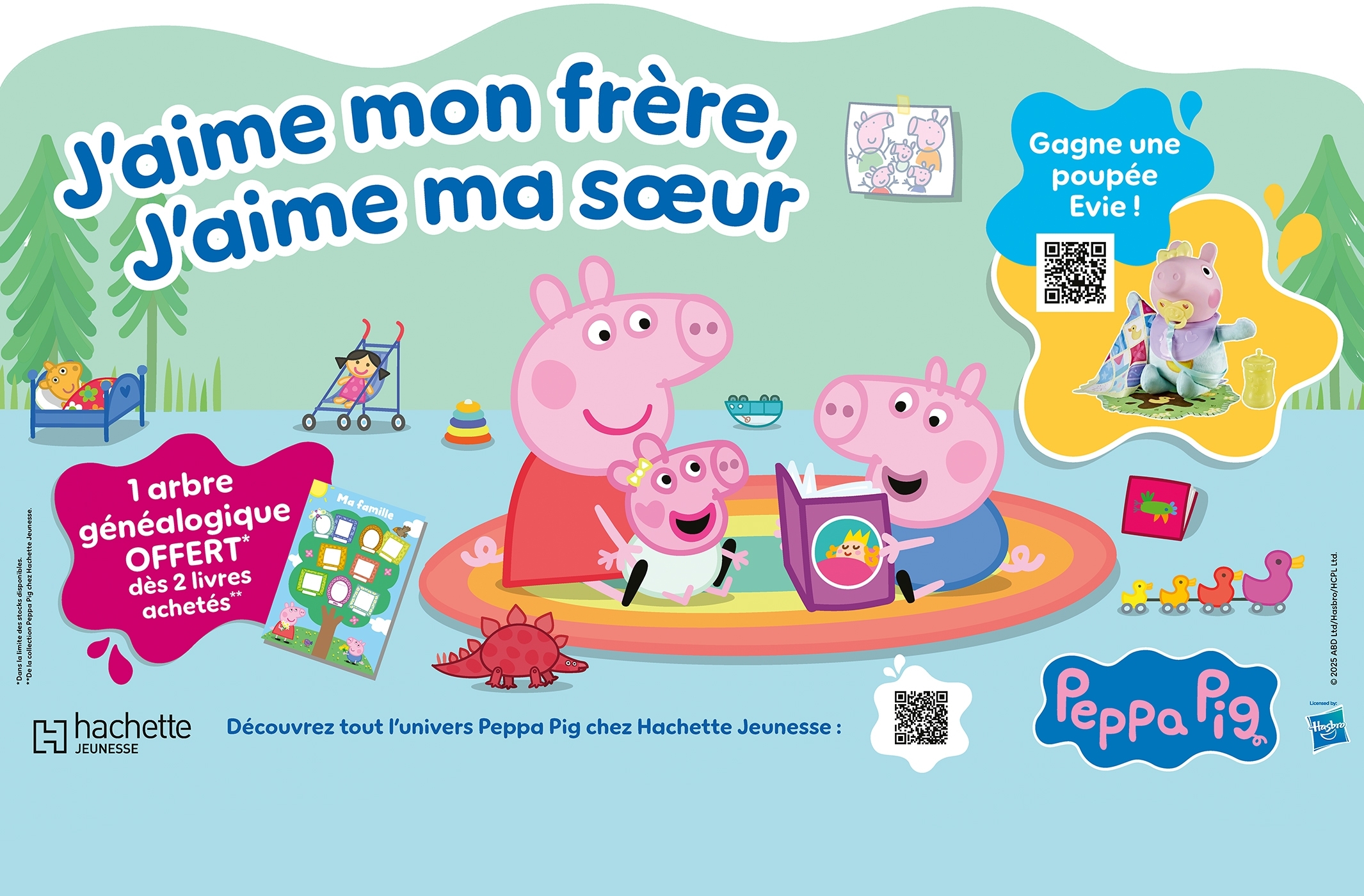 COLIS 32 EX + PANNEAU + PRIME OP PEPPA PIG JANVIER 2026