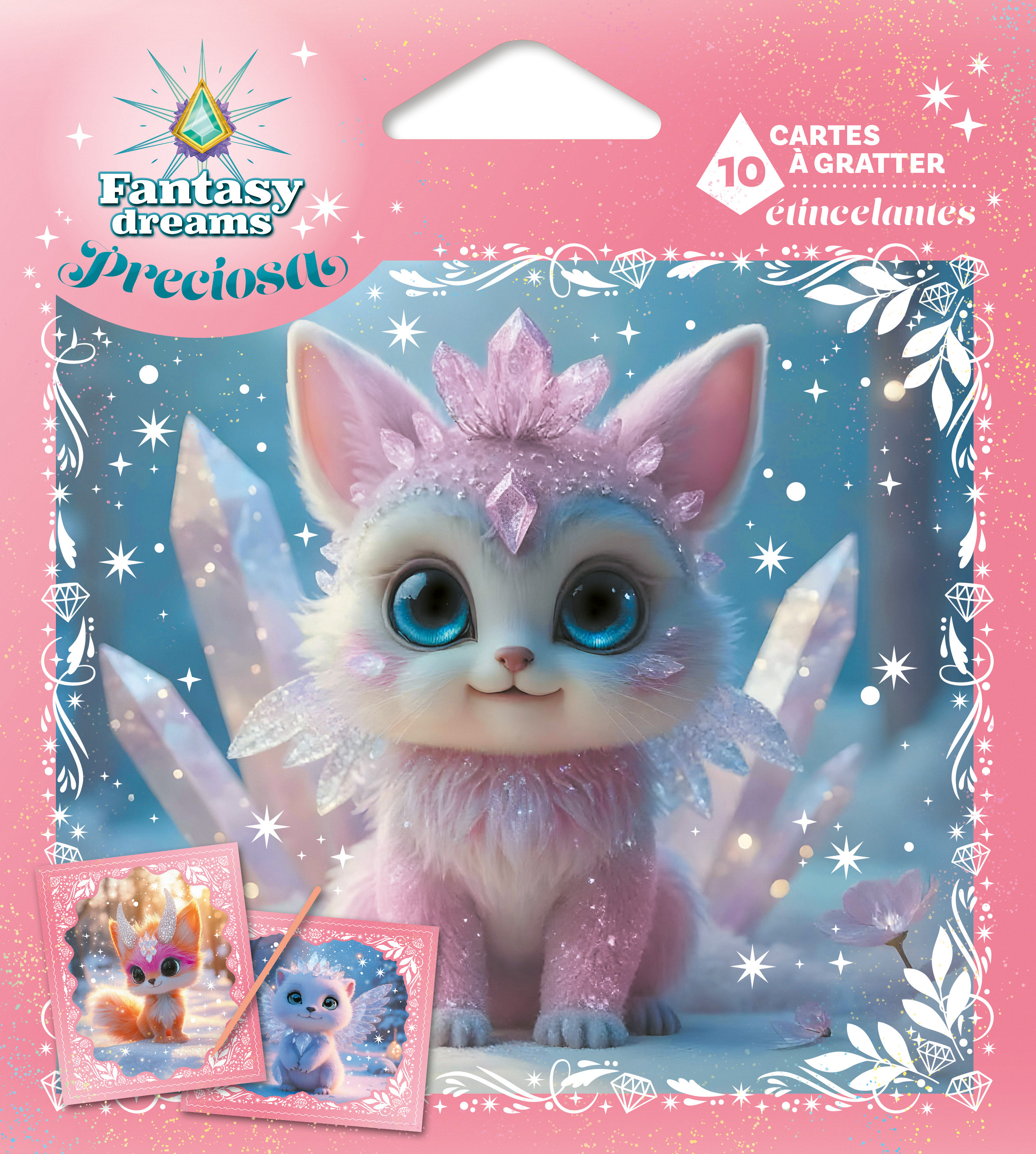 Cartes à gratter étincelantes - Hiver enchanté (Preciosa)