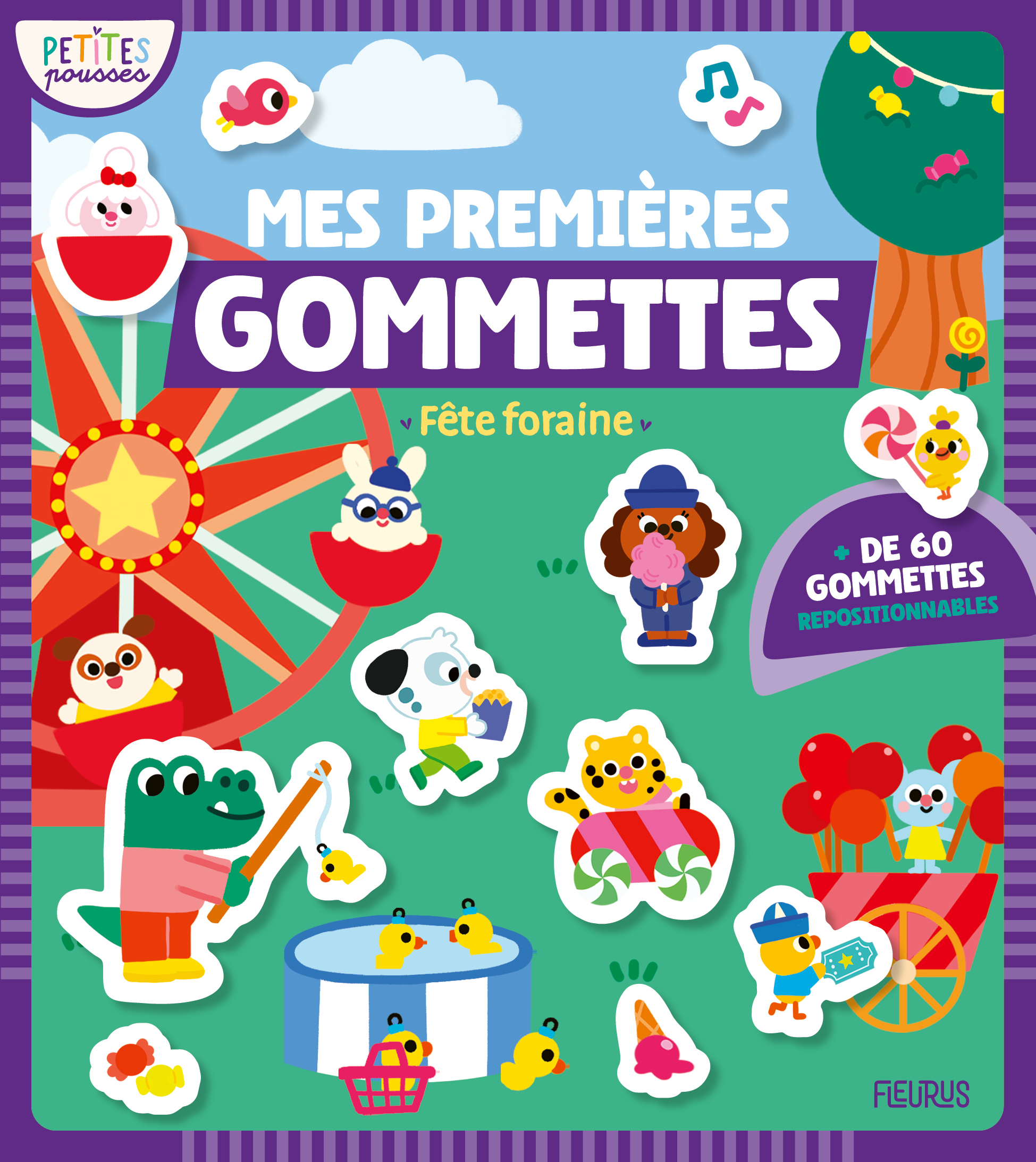 Mes premières gommettes - Fête foraine