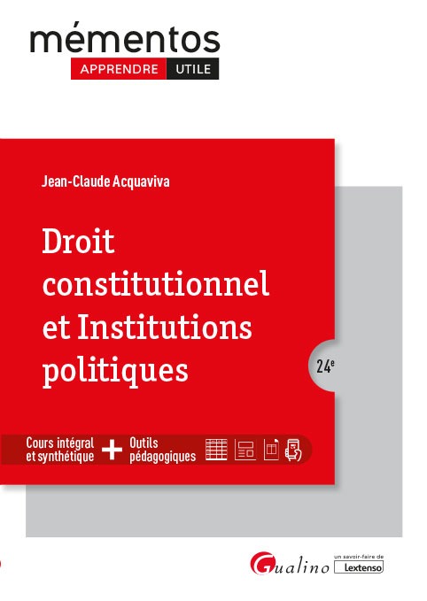 Droit constitutionnel et Institutions politiques
