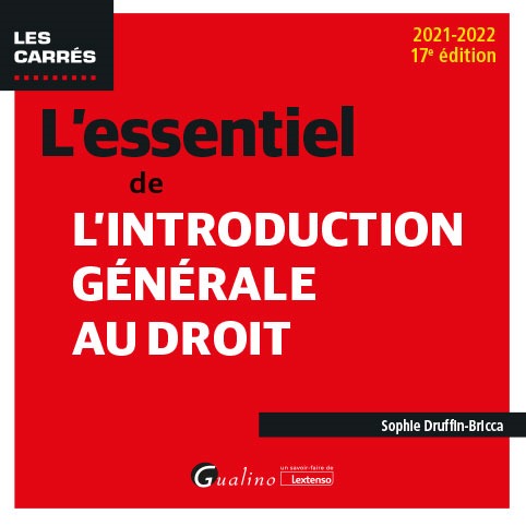 L'essentiel de l'introduction générale au droit