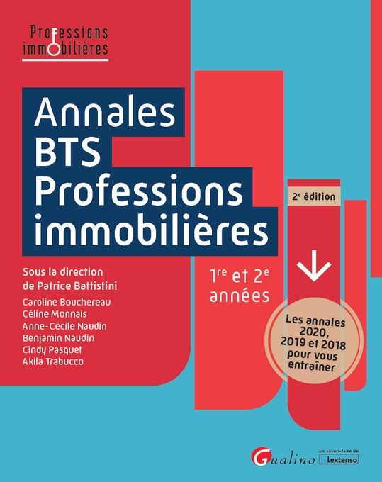 Annales BTS - Professions immobilières