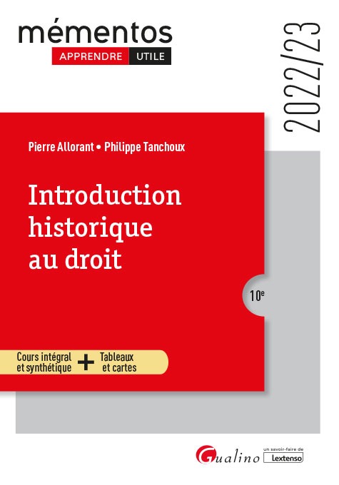 Introduction historique au droit