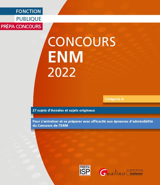 Concours ENM 2022