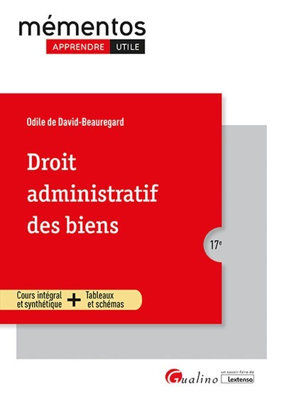 Droit administratif des biens
