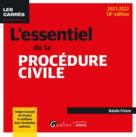 L'essentiel de la procédure civile