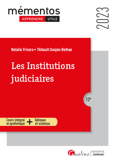 Les institutions judiciaires
