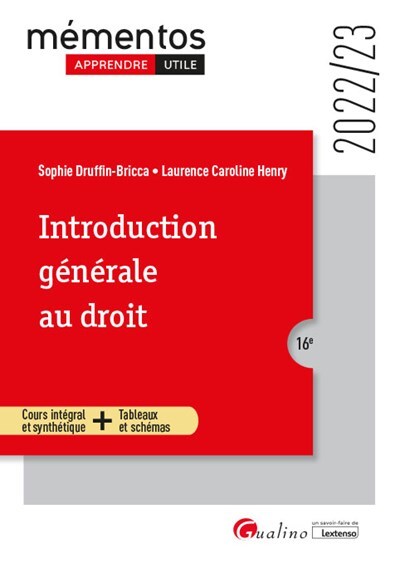 Introduction générale au droit