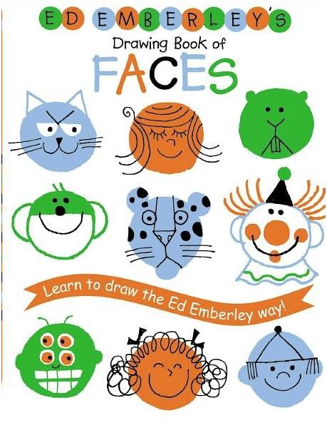 Ed Emberley Drawing Book Faces /anglais