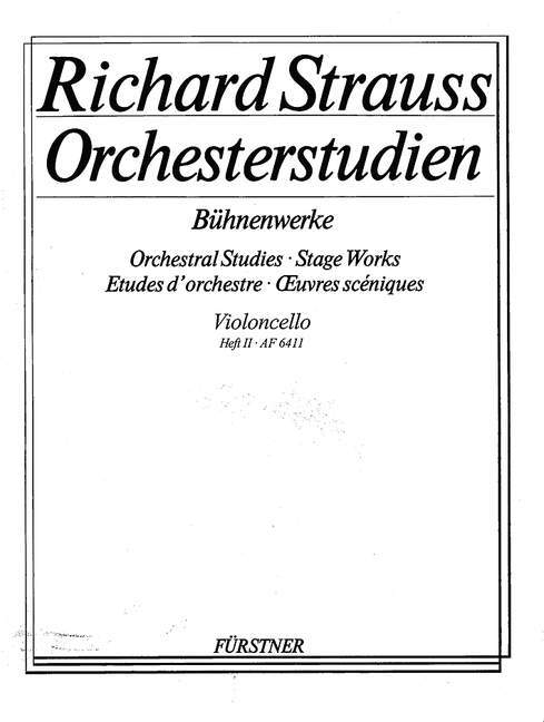 Orchestral Studies Stage Works: Cello