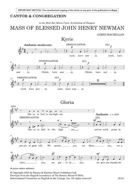 Mass of Blessed John Henry Newman