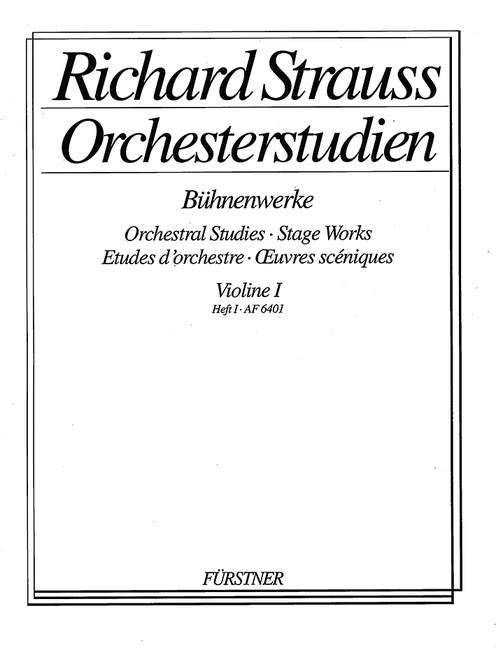 Orchestral Studies Stage Works: Violin I