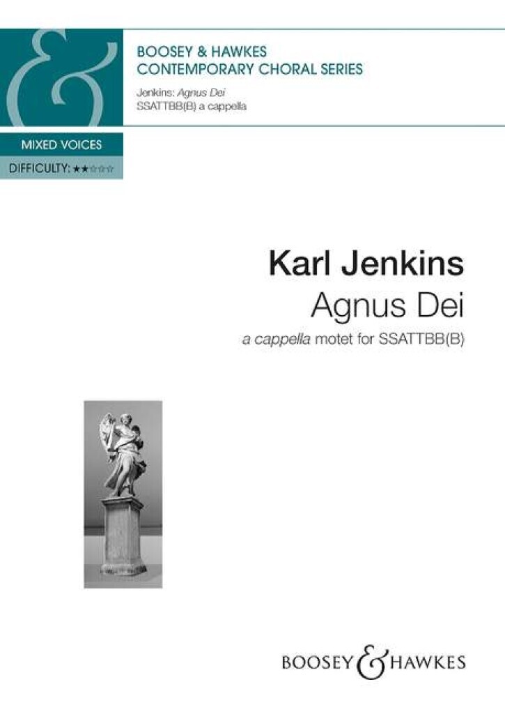 KARL JENKINS : AGNUS DEI - A CAPPELLA MOTET FROM THE ARMED MAN - SSATTBB[B] A CAPPELLA