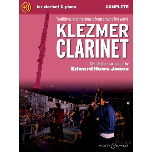 EDWARD HUWS JONES : KLEZMER CLARINET - TRADITIONAL CLARINET MUSIC FROM AROUND THE WORLD COMPLETE EDI