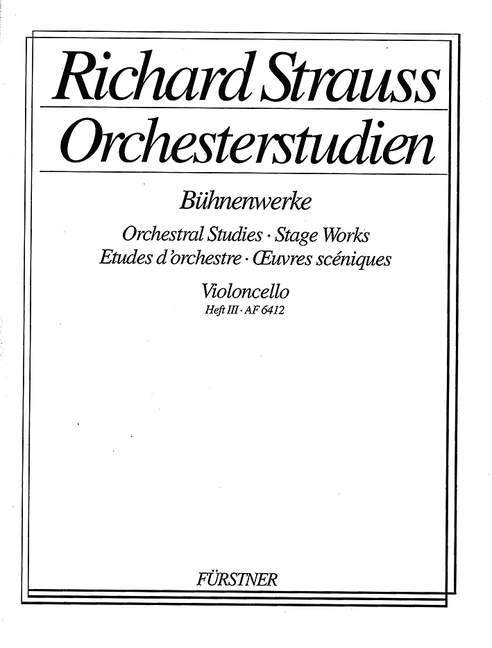 Orchestral Studies Stage Works: Cello