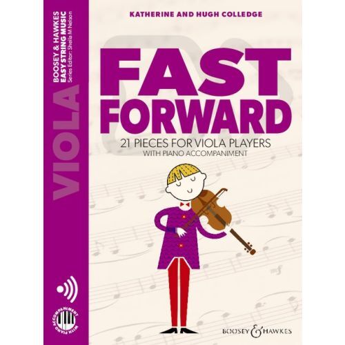 FAST FOWARD 21 PIECES POUR ALTO AVEC ACCOMPAGNEMENT PIANO + AUDIO ONLINE