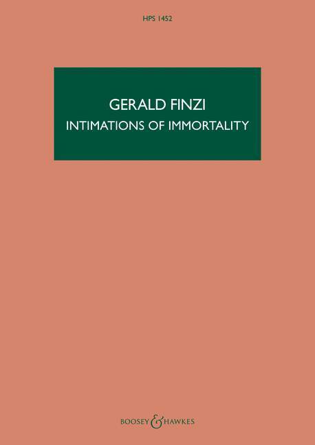 Intimations of Immortality