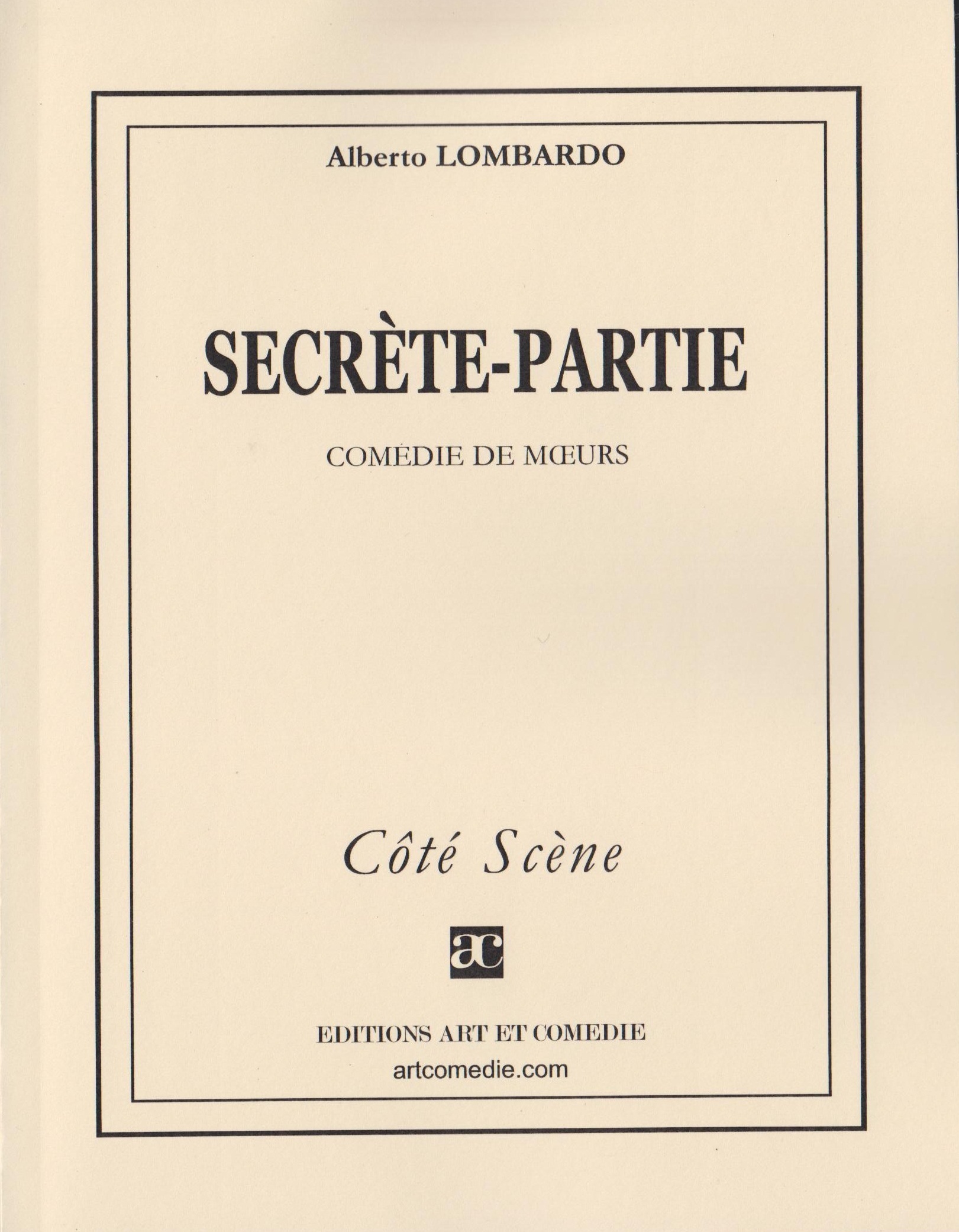 Secrète-partie