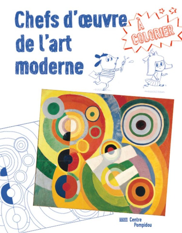 chefs d'oeuvre de l'art moderne a colorier