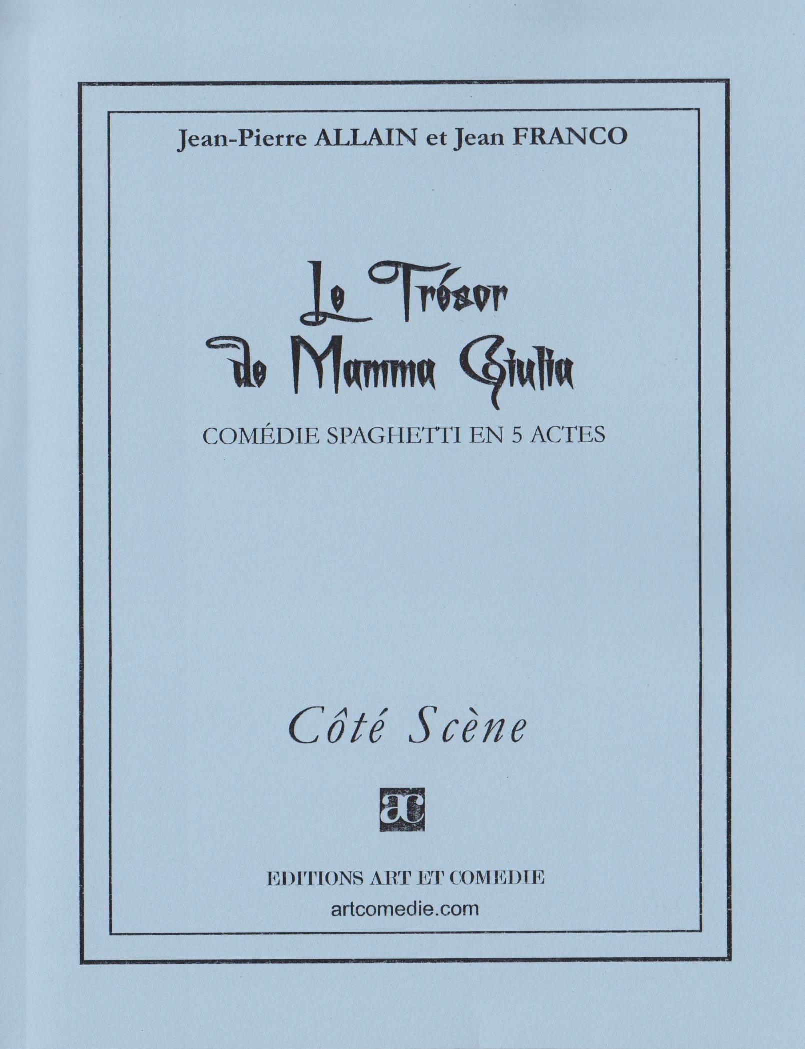 Le trésor de Mamma Giulia